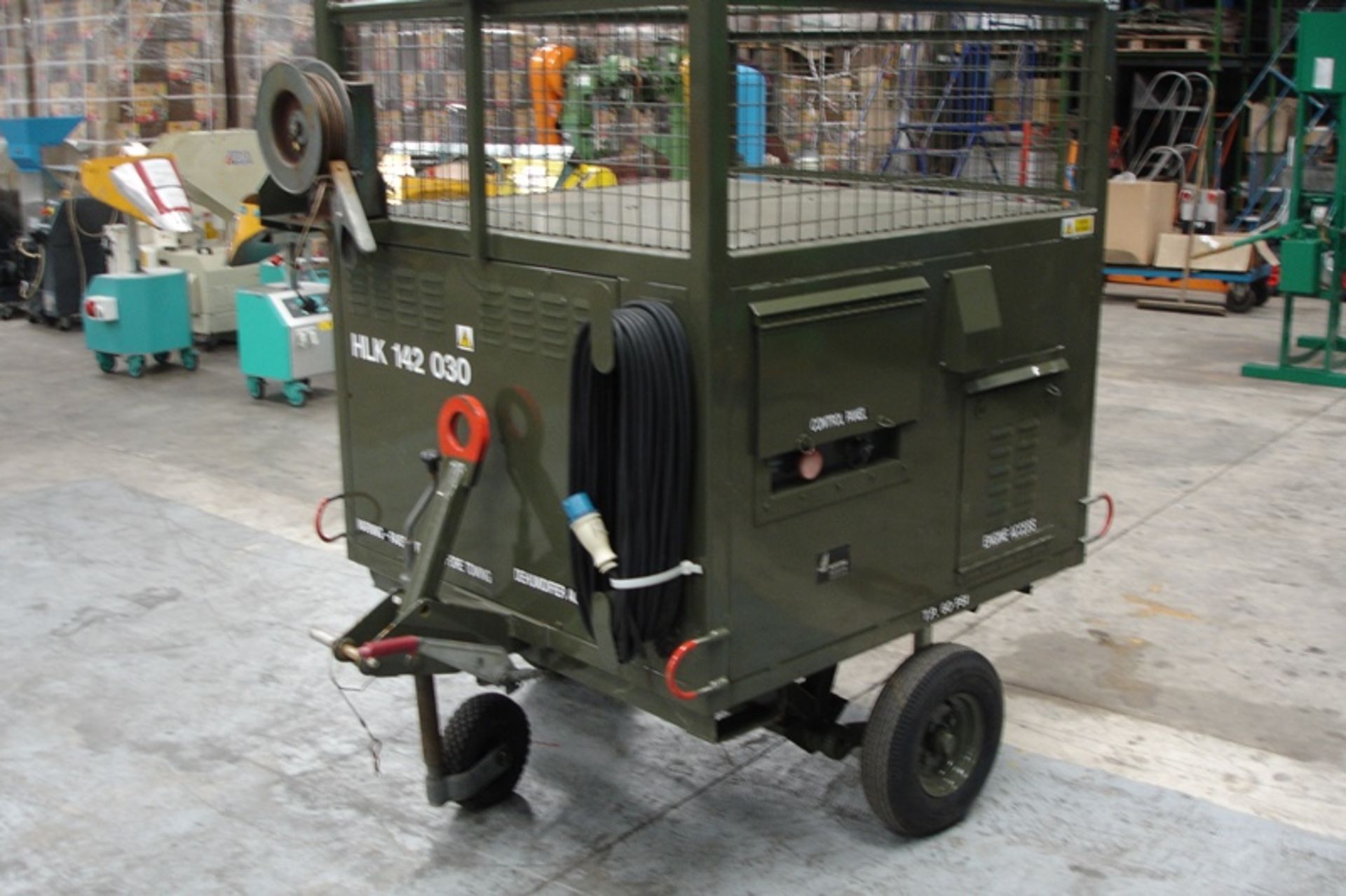 Trailer mounted Generator/industrial Dehumidifier