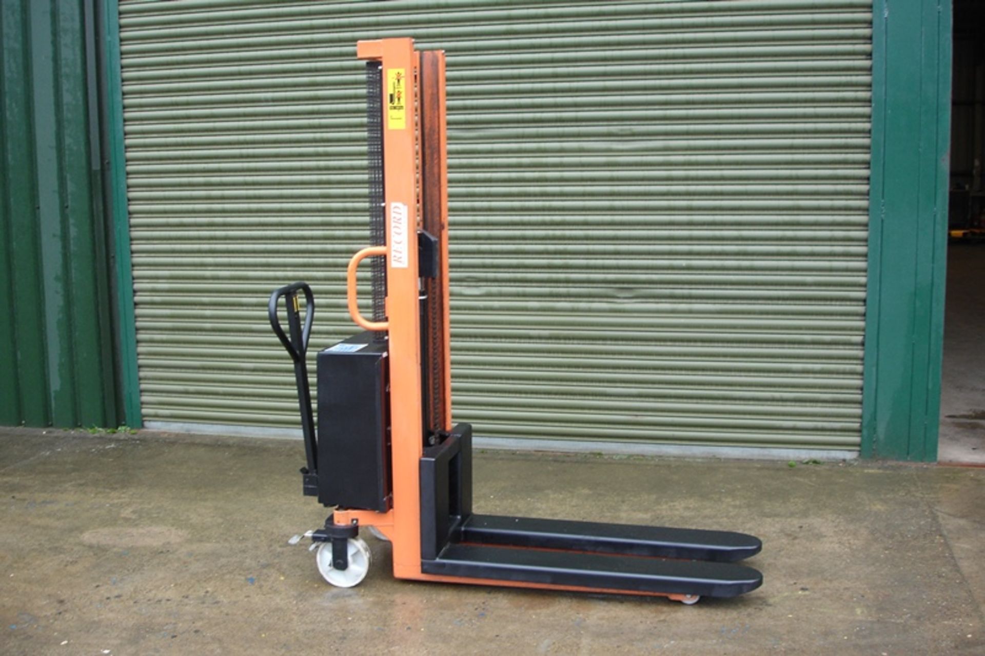 Record Electric high lift Stacker Truck