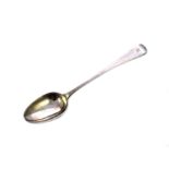 An antique George III Sterling Silver basting / stuffing spoon by Paul Storr, London 1816. In Old