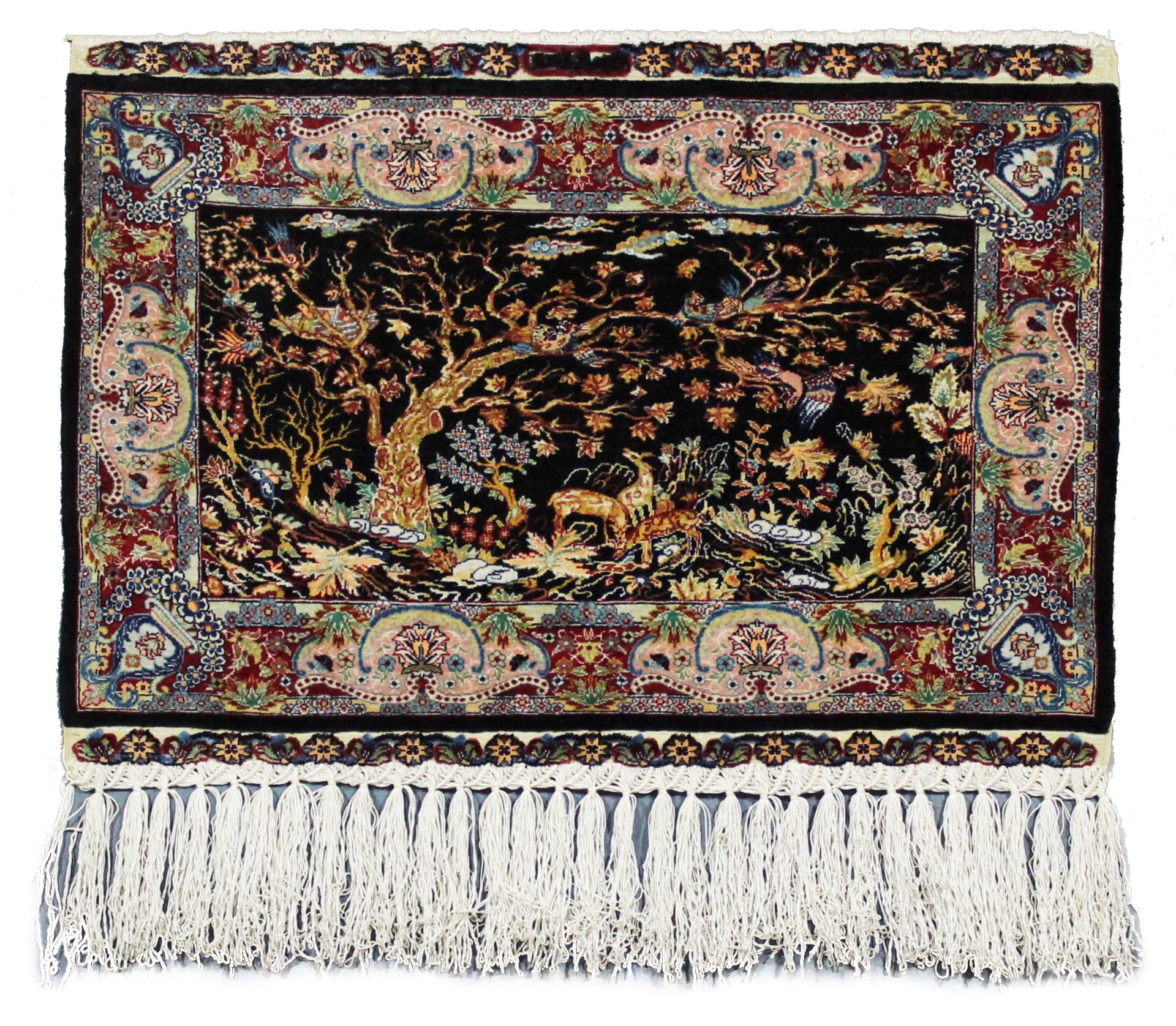 Hereke Silk Özipek Carpet 22x22