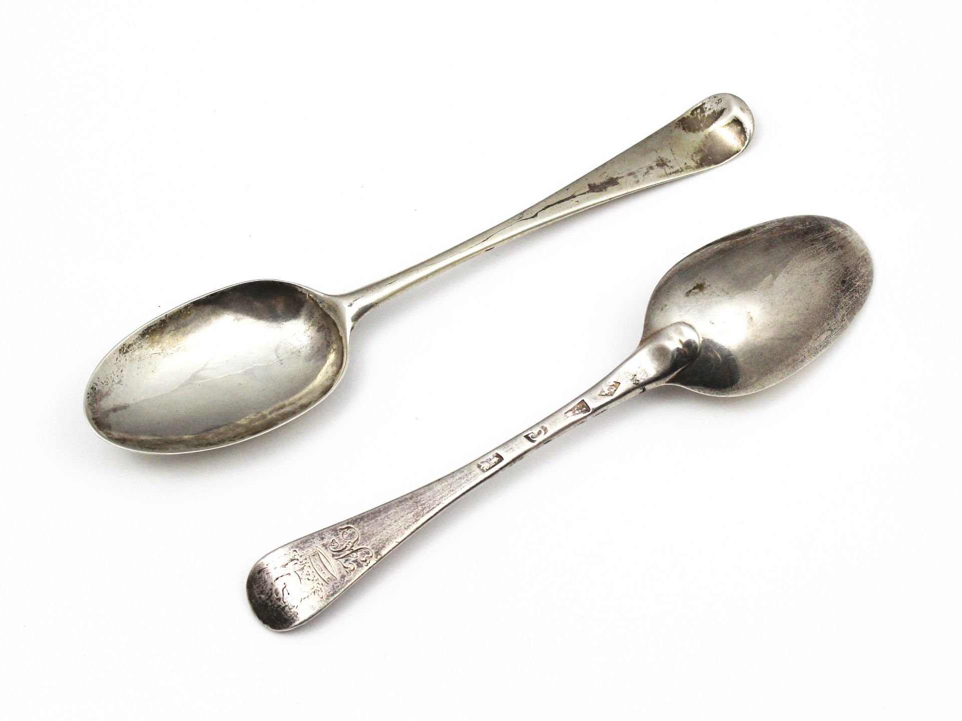 SPENCER FAMILY An antique George I Britannia Silver tablespoon by Jane Lambe, London 1722. In