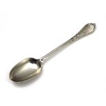 A rare antique Victorian Sterling Silver basting spoon by George Adams, London 1879. In Grecian