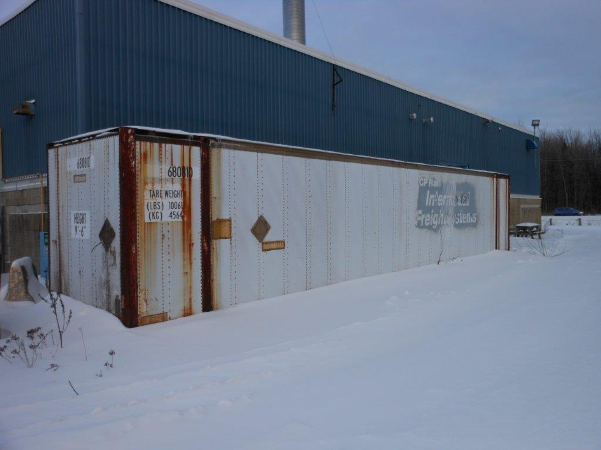 M OHAN 40' CONTAINER, CAP: 10'000 LBS, 9' 6'' H, ID# 680810 - Image 2 of 2