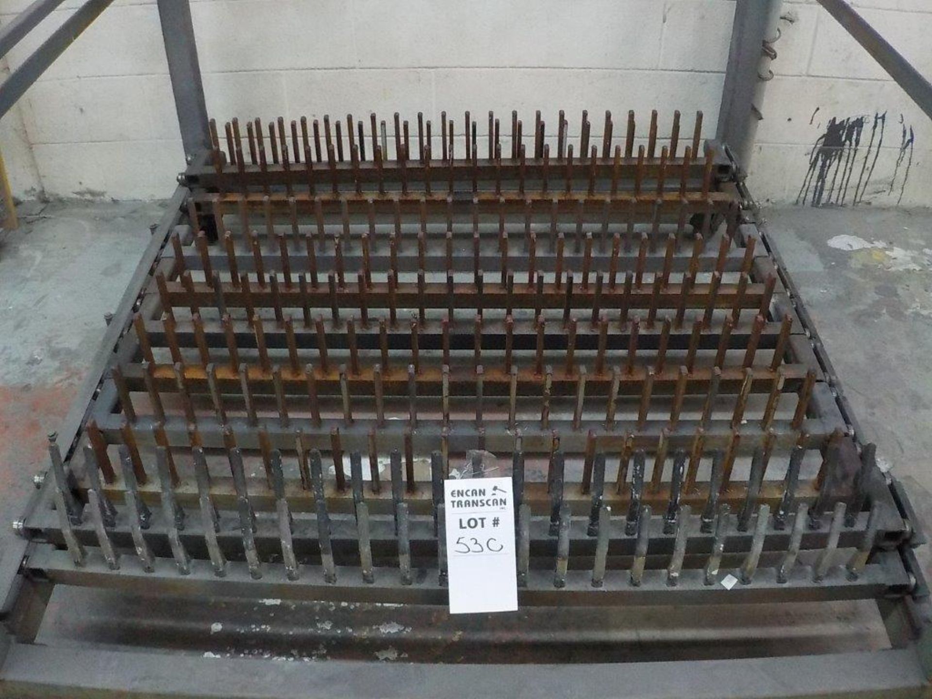 LOT: METAL SINGLE BAR RACKS FOR STICKS (APPROX. 35) - Bild 3 aus 3