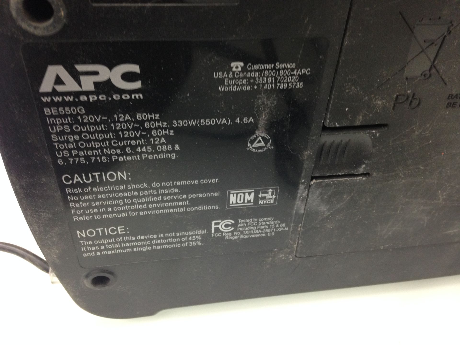 APC BACK-UP ES 550 - Image 2 of 2