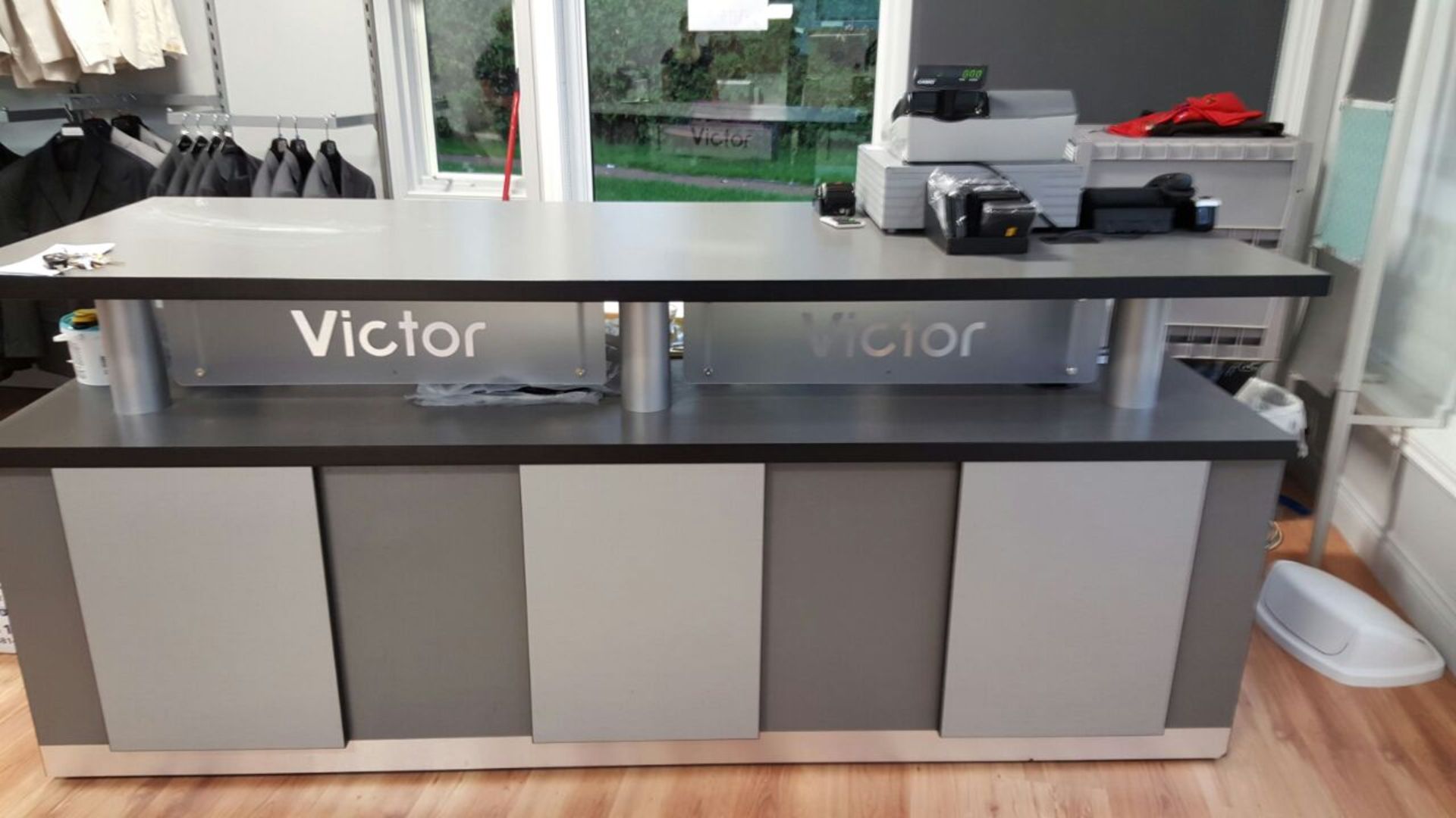 front desk counter from victor bankruptcy