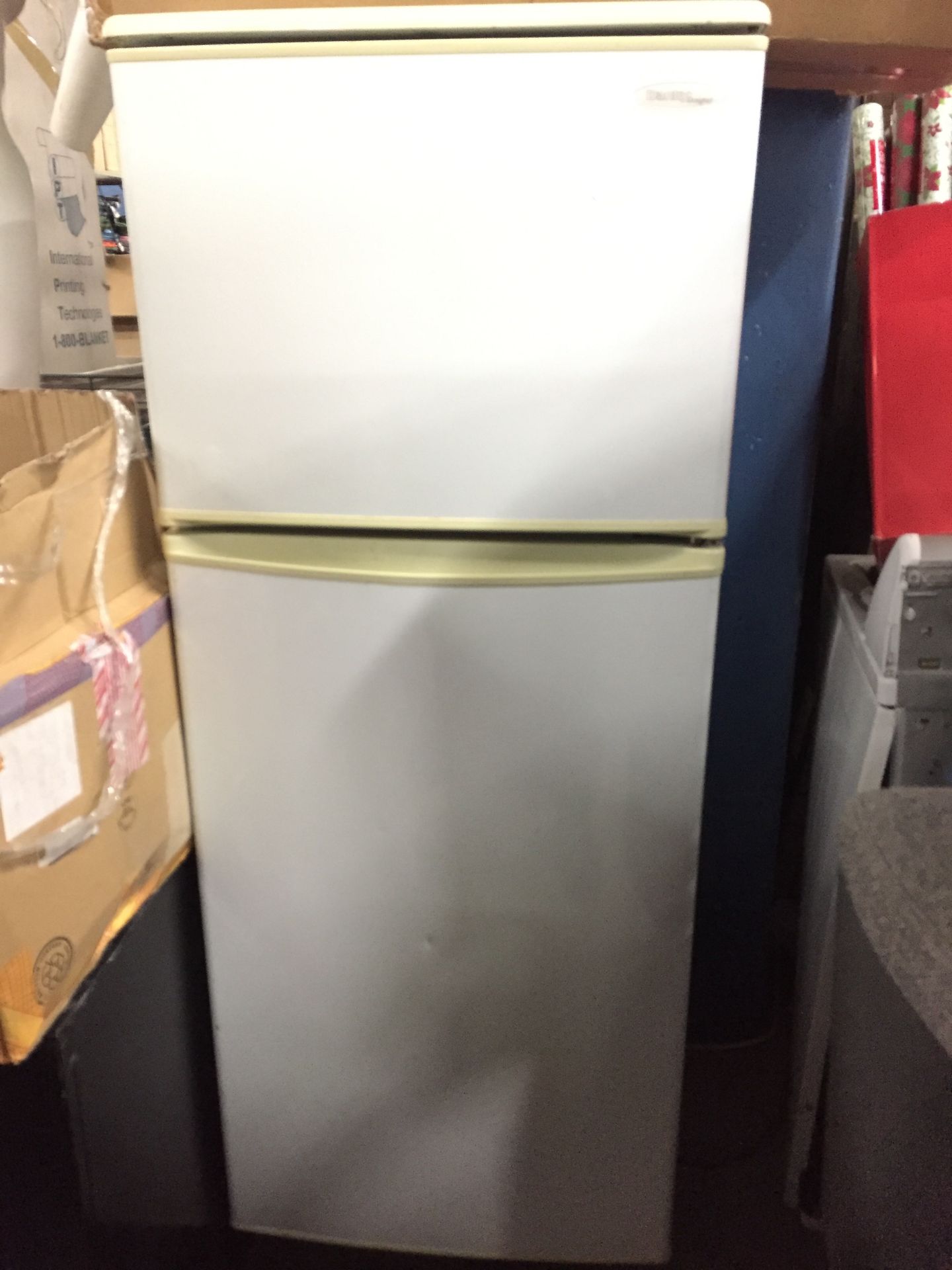 WHITE FRIDGE