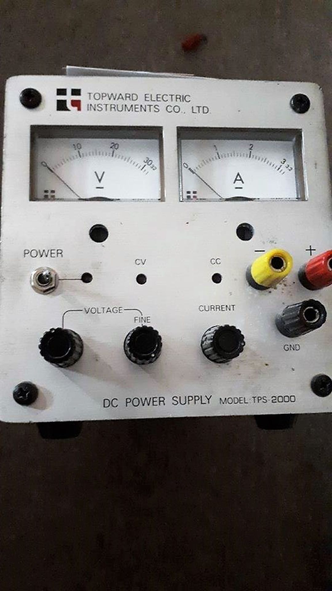 TOPWARD INSTRUMENTS DC POWER SUPPLY, mod: TPS-2000 - Image 2 of 3