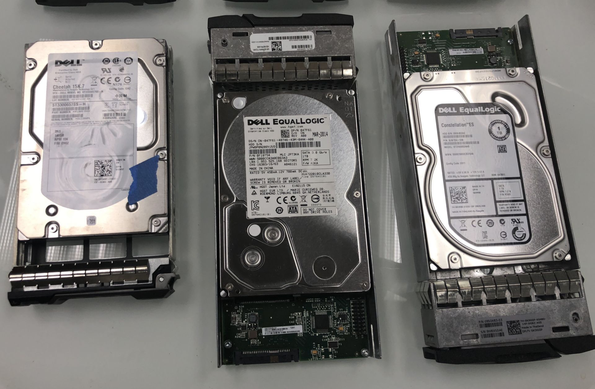 6 HARD DRIVES FROM NETWORKING SET UP - Image 3 of 3