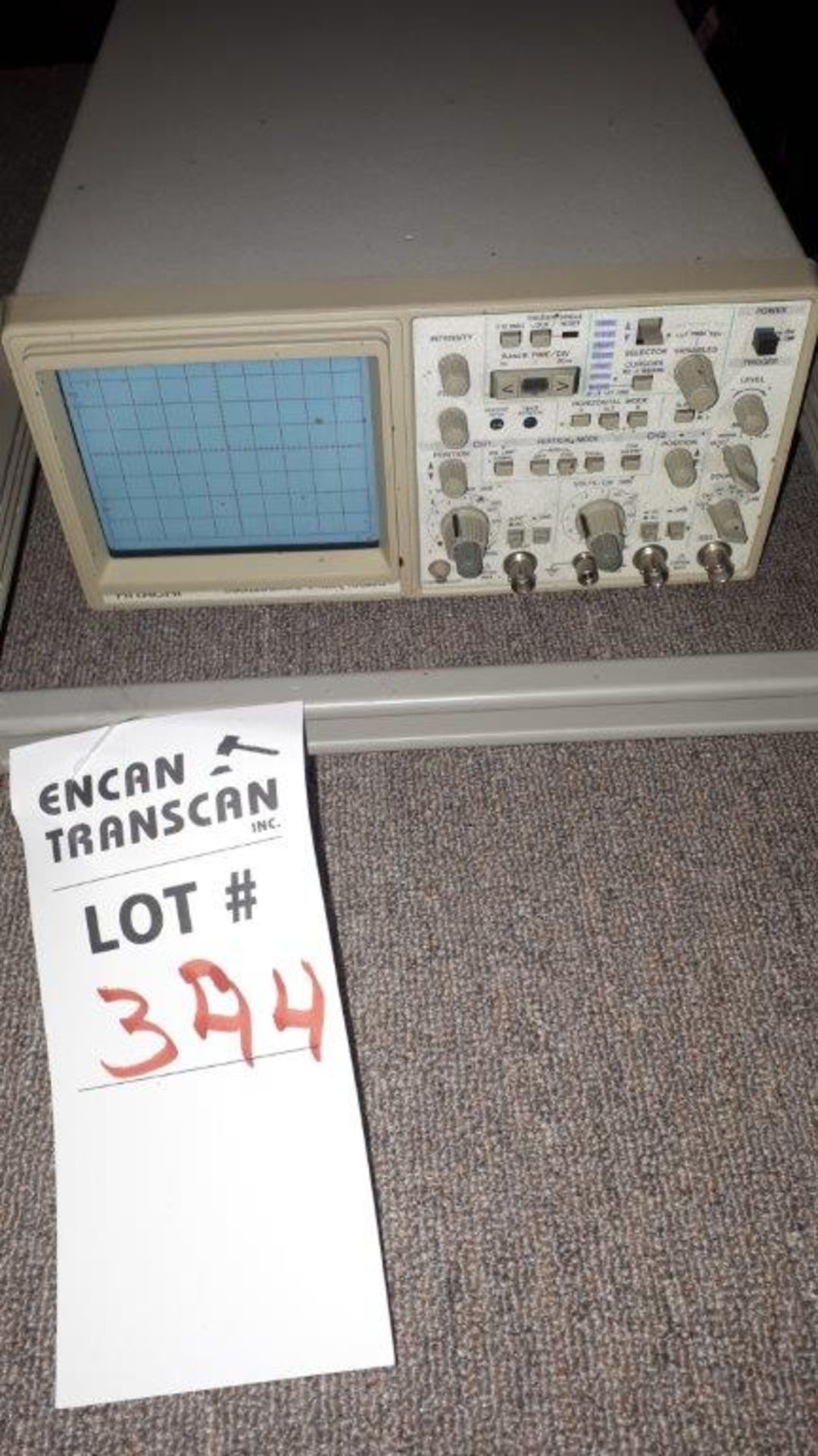 HITACHI OSCILLOSCOPE, mod: V-1565