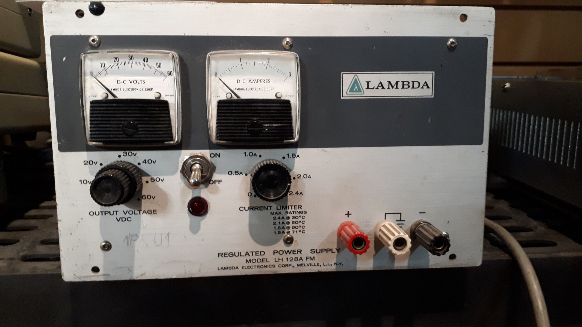 LAMBDA POWER UNIT, mod: LH 128A FM