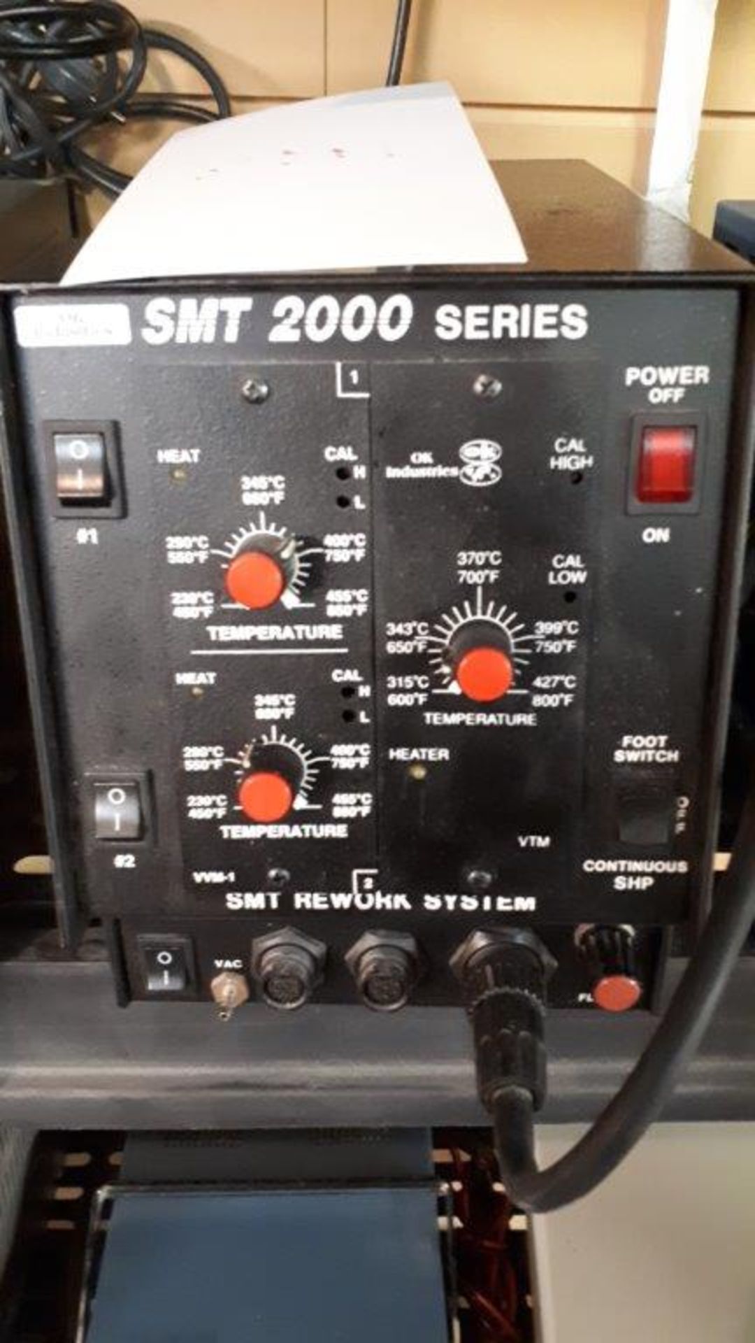 OK INDUSTRIES NETWORK UNIT, mod: SMT-2000 SERIES