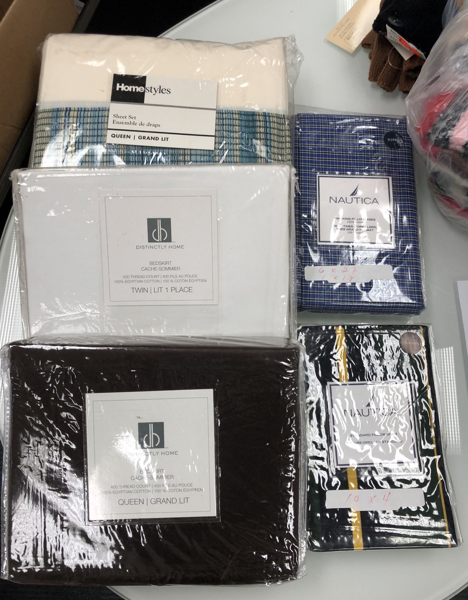 3226 PIECES OD BED LINENS, NAUTICA, HOMESTYLES $100,000 PLUS RETAIL VALUE, PROPER INVENTORY POSTED