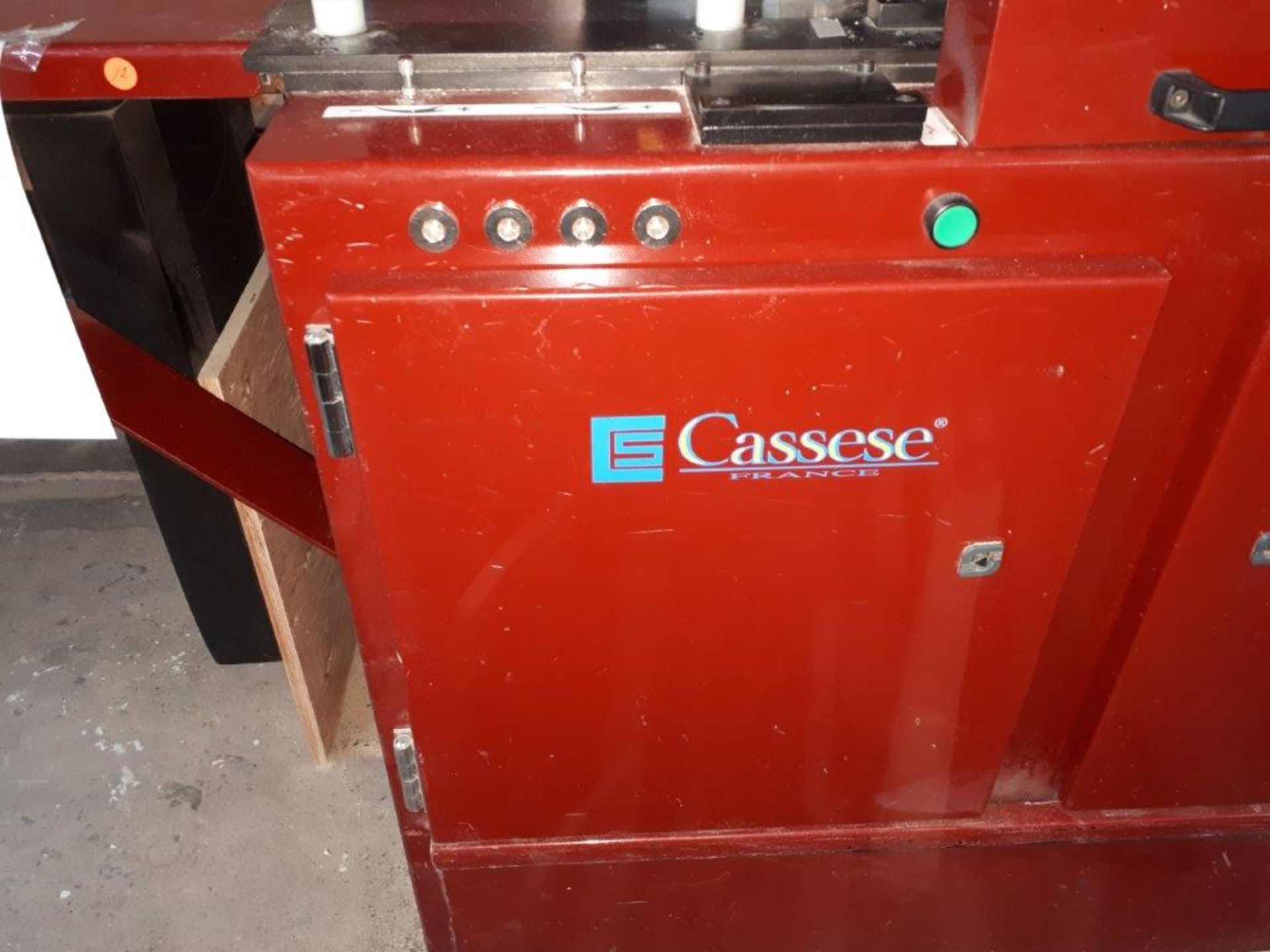 "CASSESE" DOUBLE BLADE SAW, mod: CS939, ns: 1164-2002 - Image 2 of 9