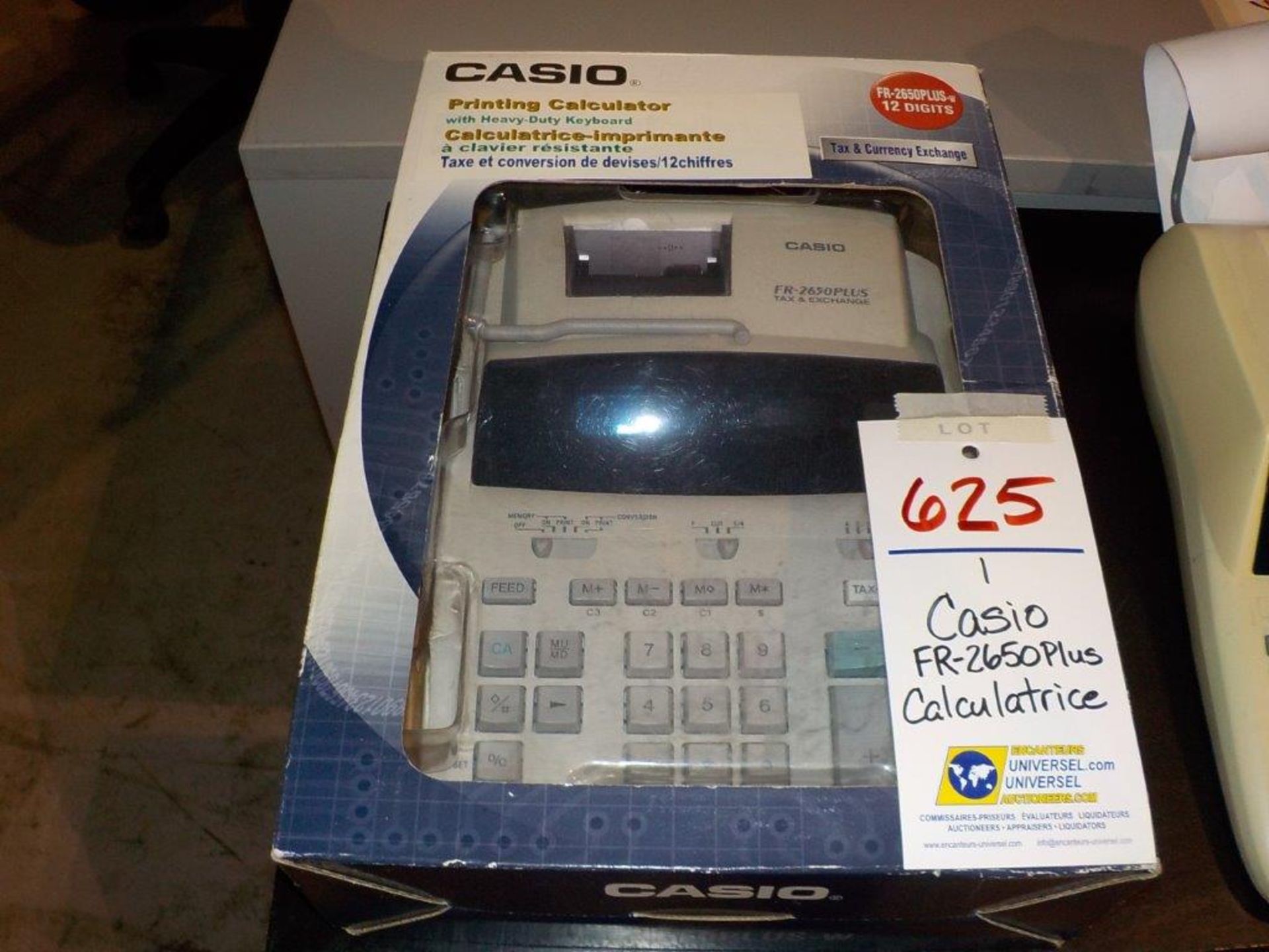 CASIO FR-2650PLUS CALCULATRICE