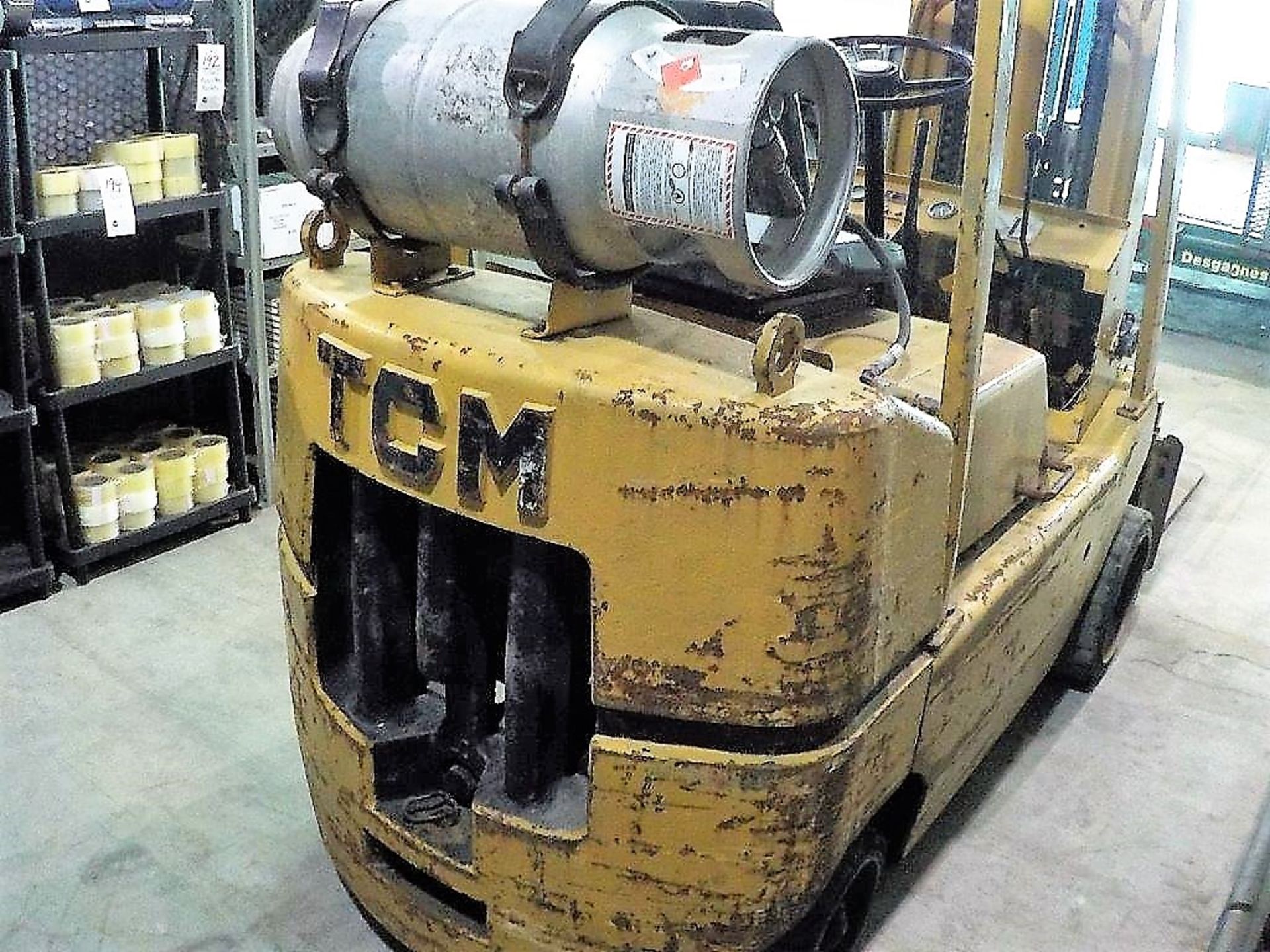 TCM FORKLIFT MODEL: FCG20N5, 5,119 HRS, LOAD: 3400 LBS. - Image 6 of 10