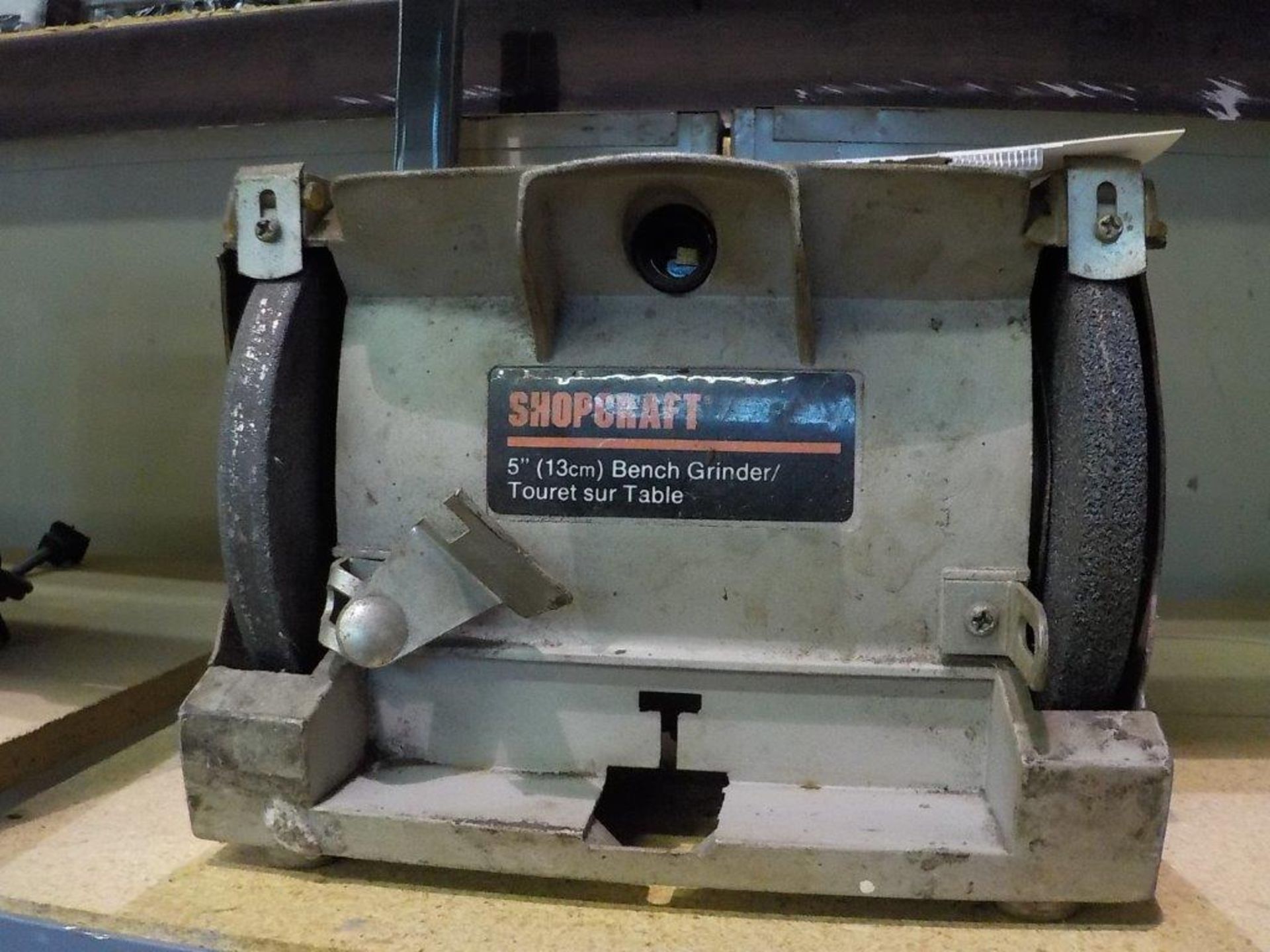 SHOPCRAFT 5" BENCH GRINDER