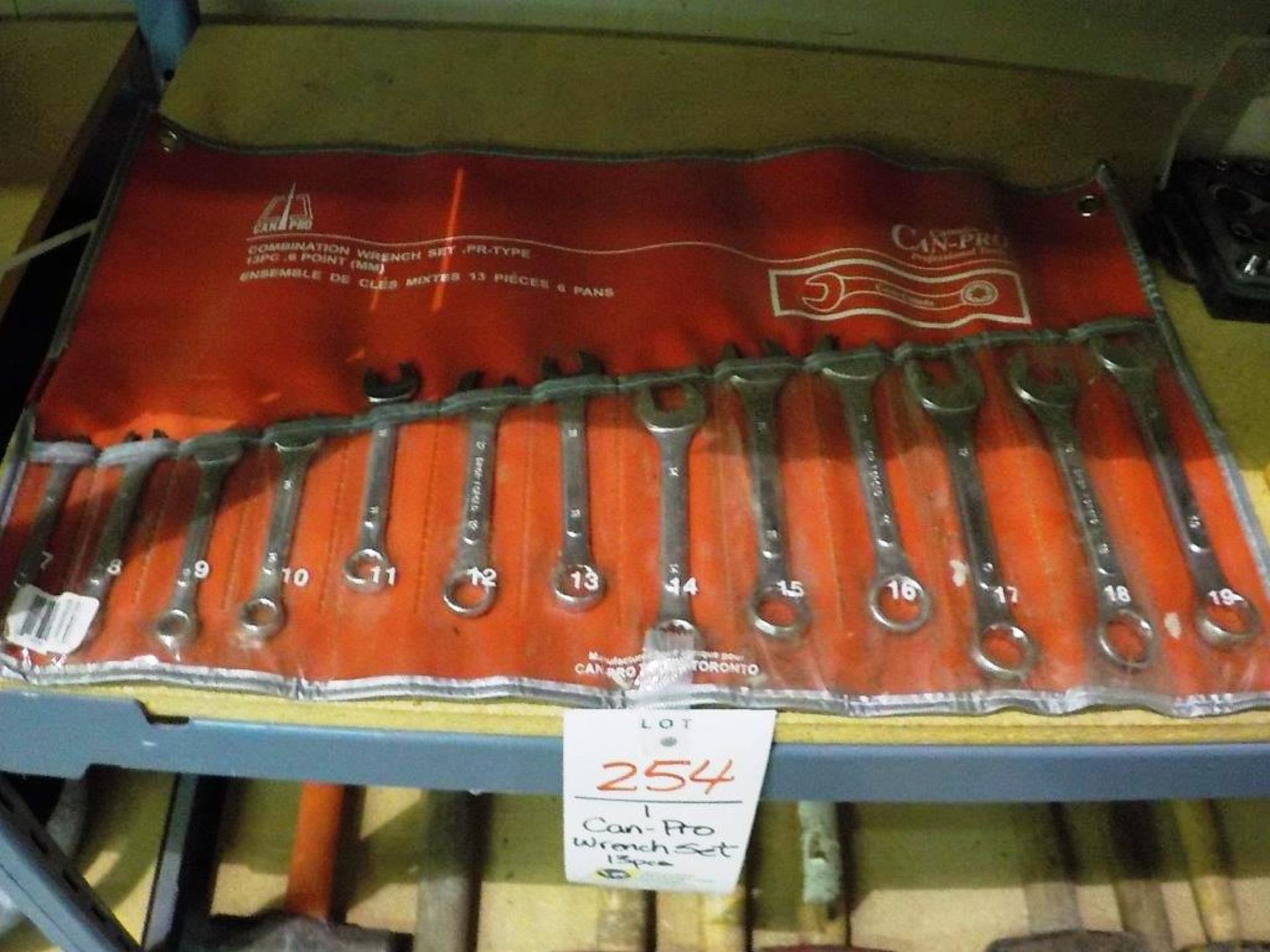 CAN-PRO WRENCH SET, 13 PCS.