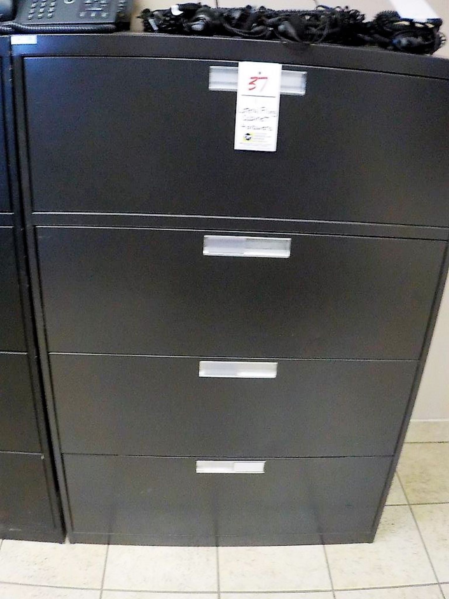 LATERAL FILING CABINET, 4 DRAWERS