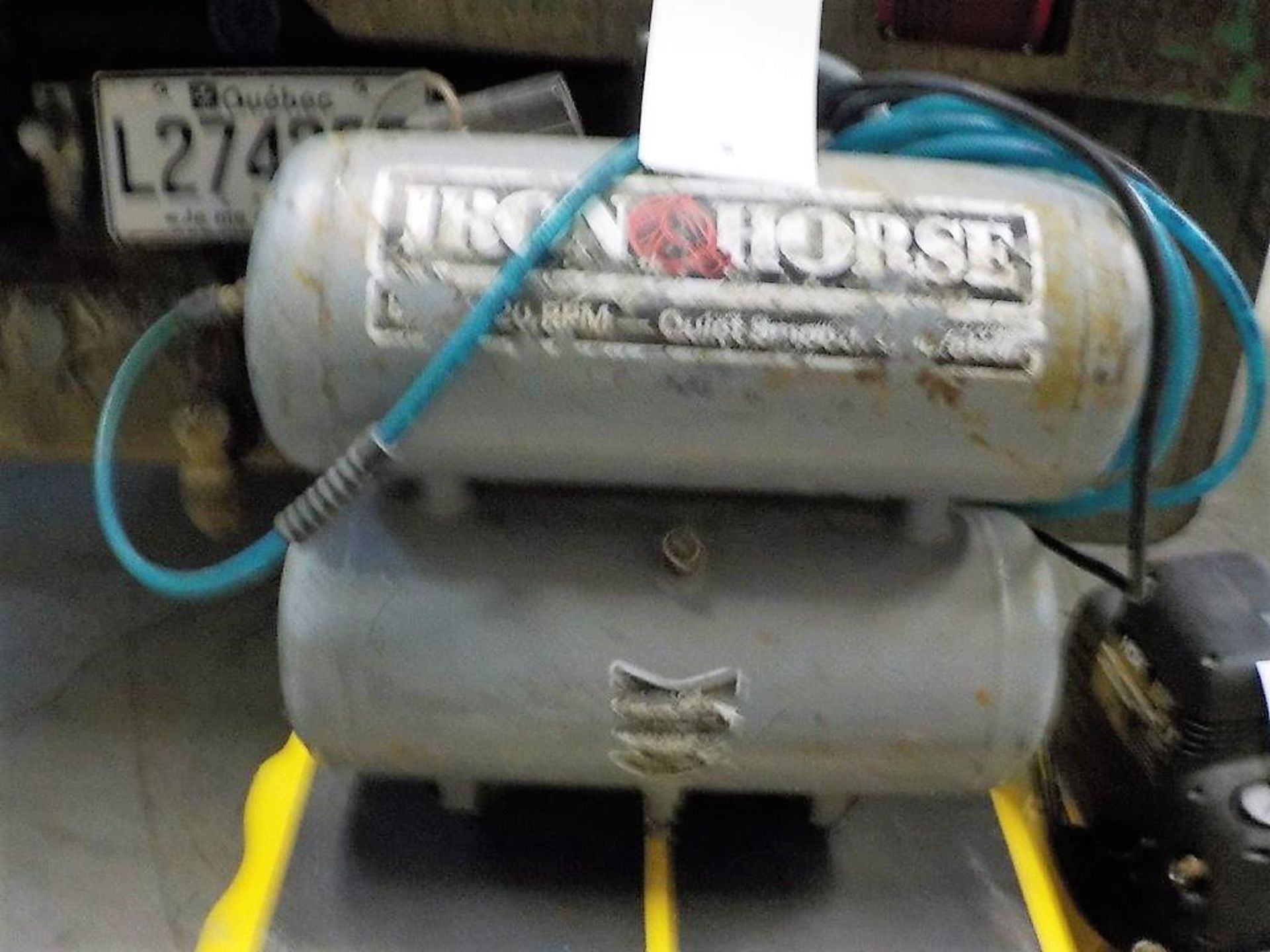 IRON HORSE AIR COMPRESSOR - Image 3 of 3