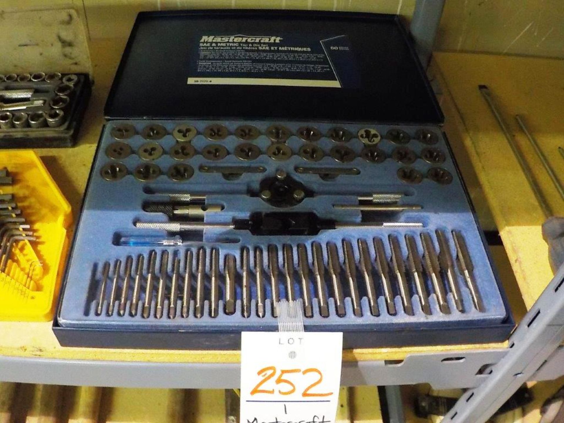 MASTERCRAFT TAP & DIE SET, 60 PCS.