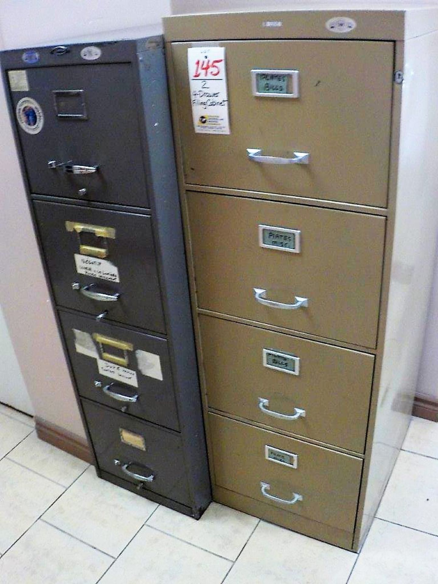 4-Drawer Filing Cabinet