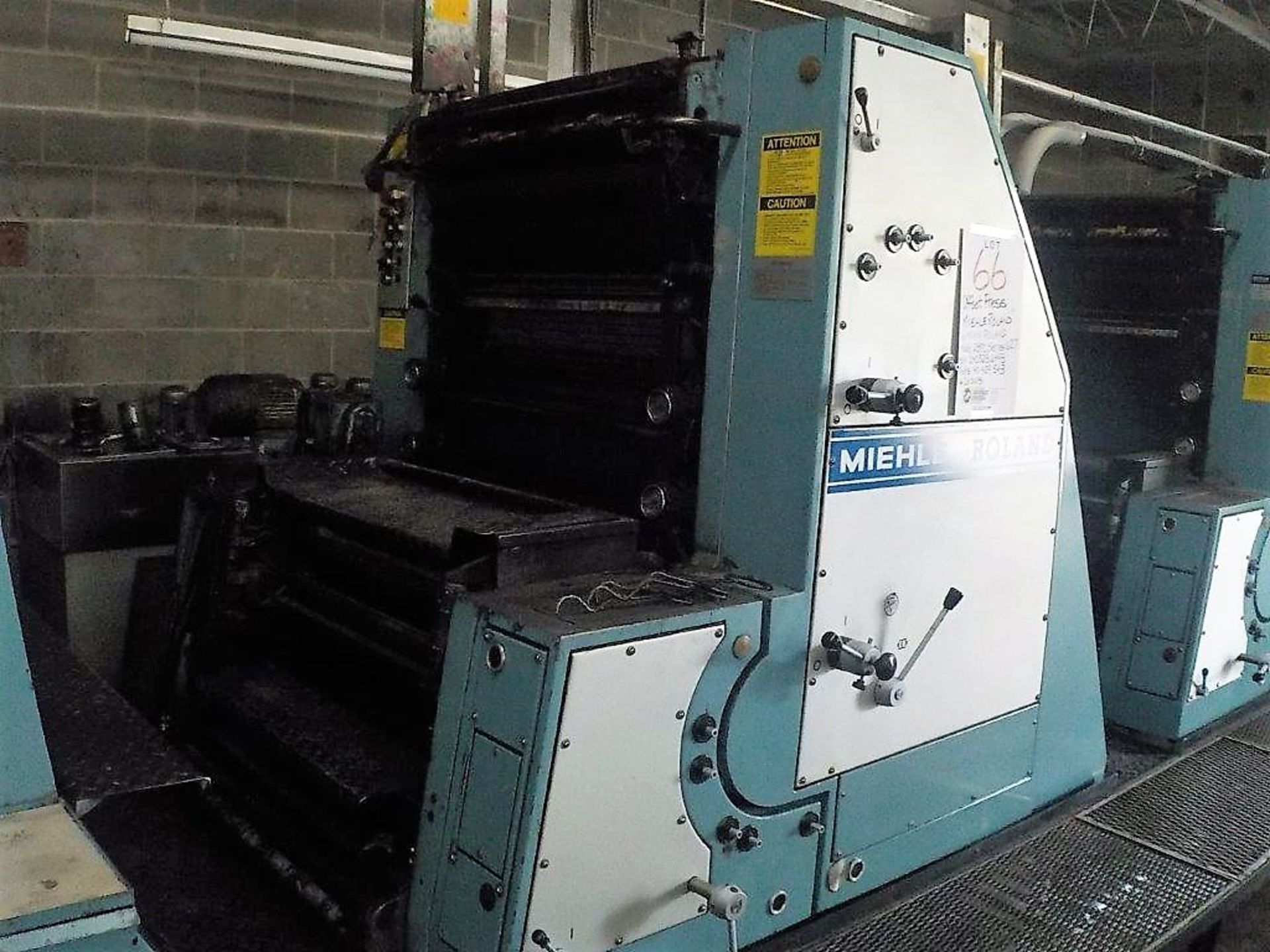 Offset Press"MIEHLE ROLAND" Model:28FC ….. - Image 3 of 24