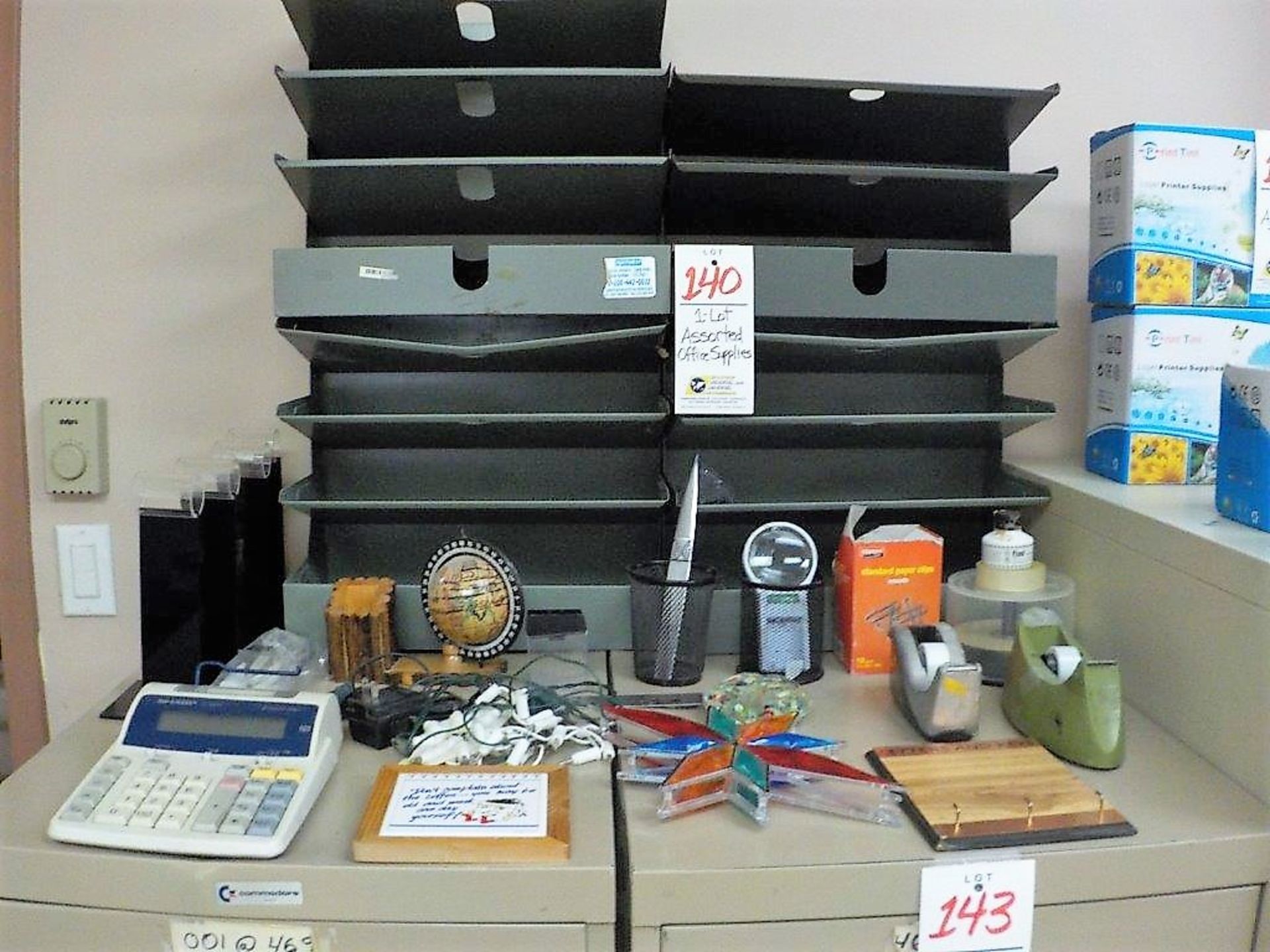 LOT: Assorted Office Supplies