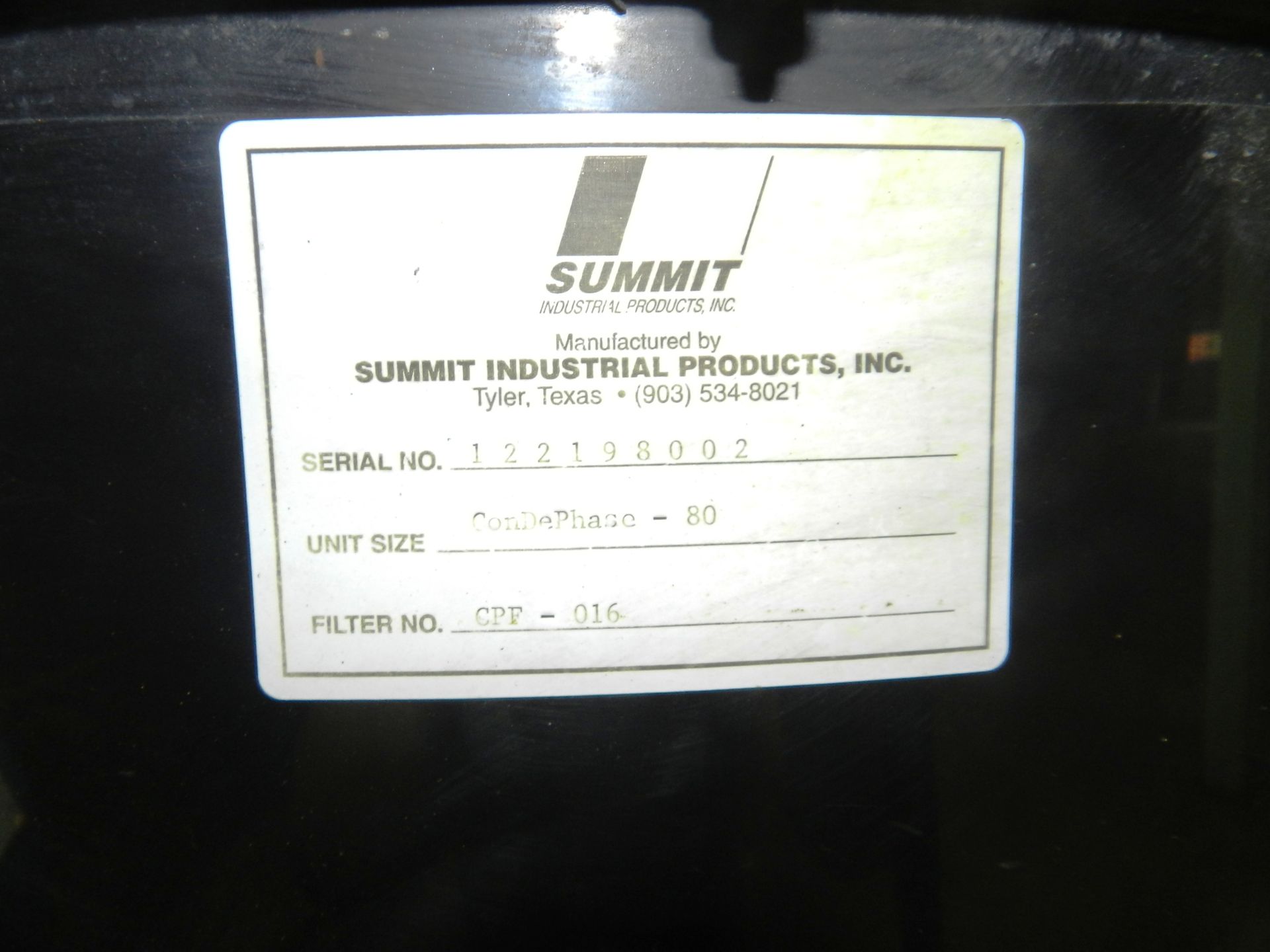 Summit Industrial 80 Gallon Condephase Oil/Water Separator - Image 5 of 7