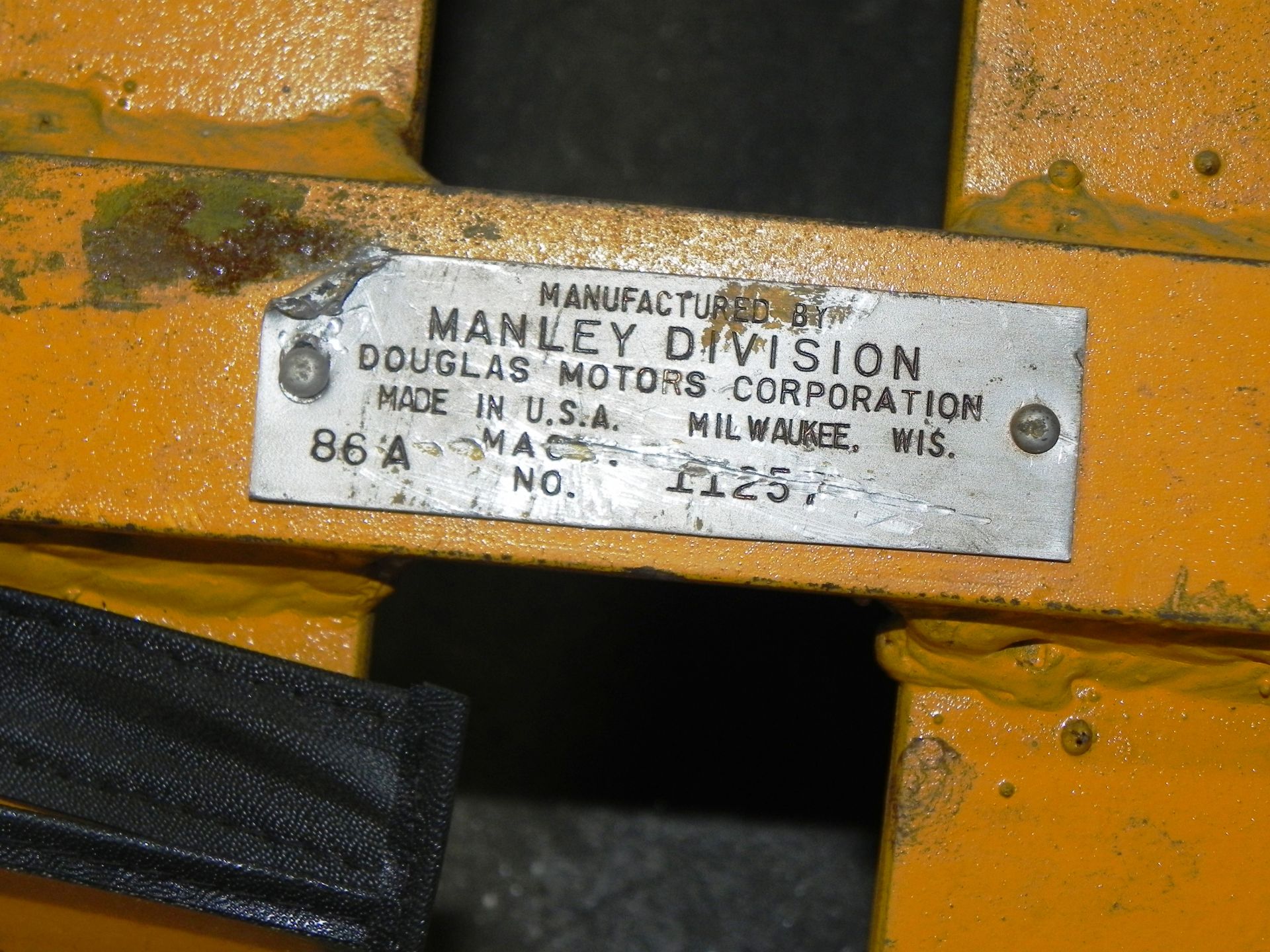 Manley 2 Ton Portable Bridge Crane 23'10"" Span w/ Hoist - Image 5 of 12