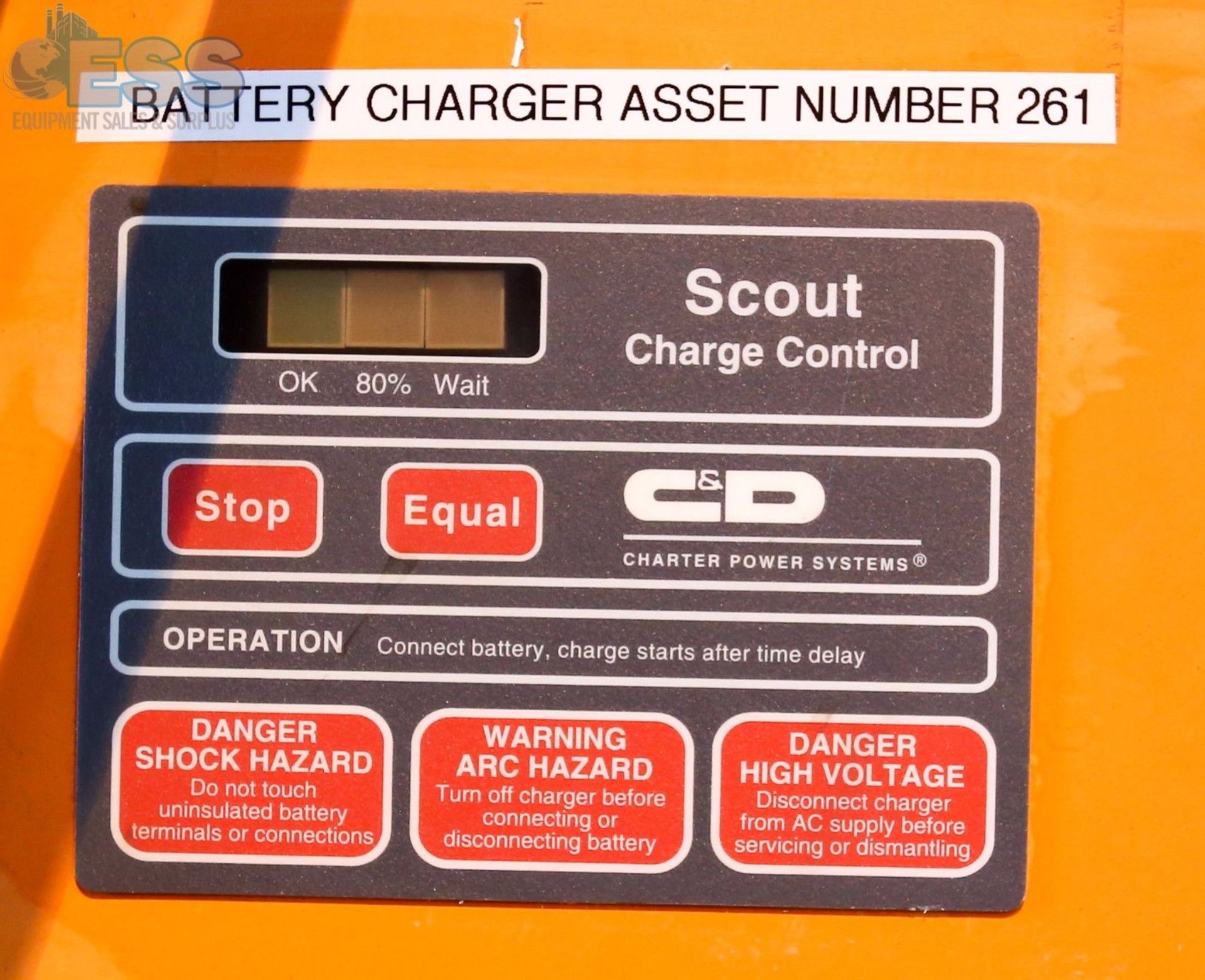 C&D 36 Volt Battery Charger Industrial FR18HK1000AT - Image 2 of 2