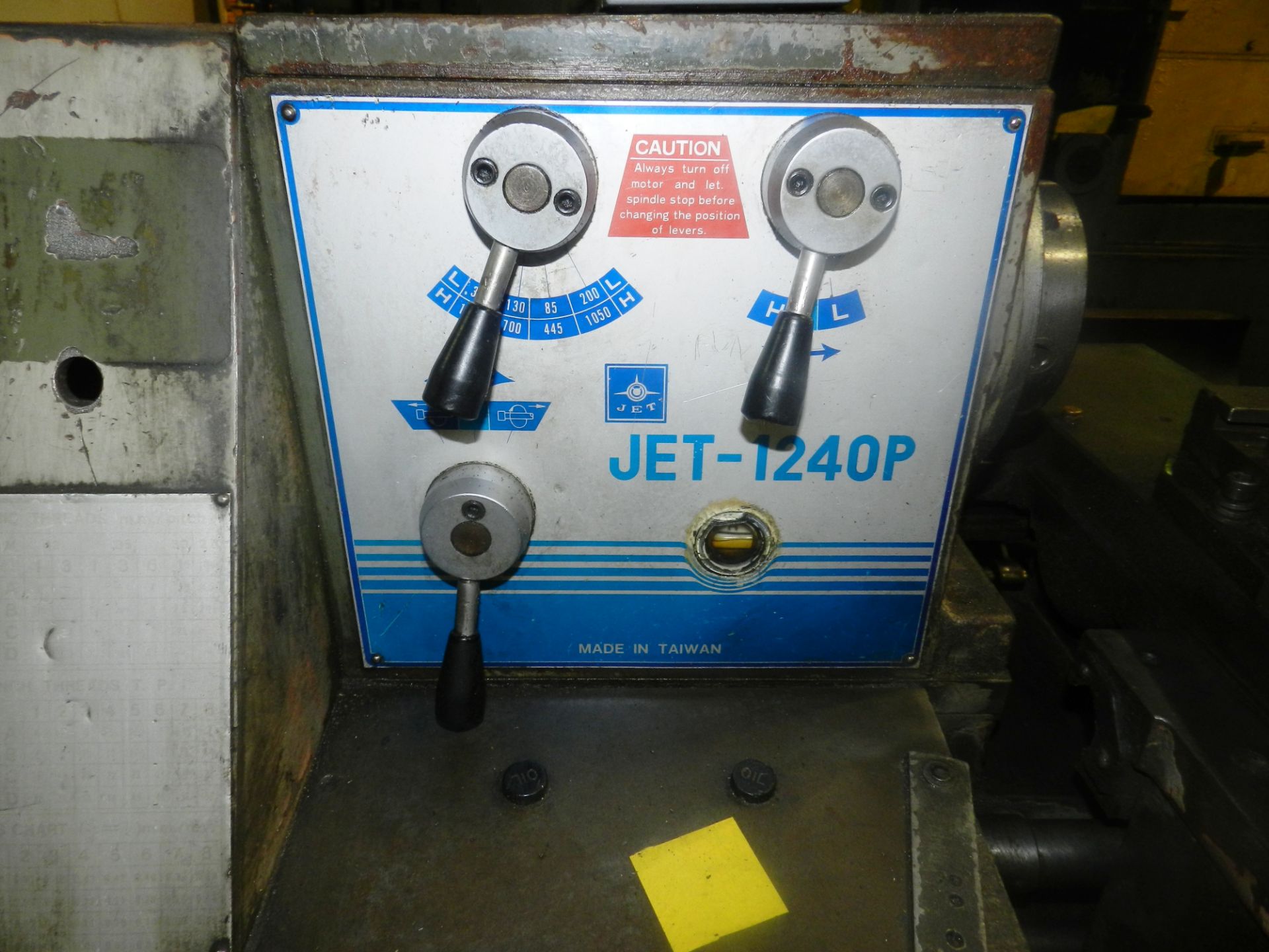 Jet 12"" x 40"" Lathe 1240P - Image 4 of 7