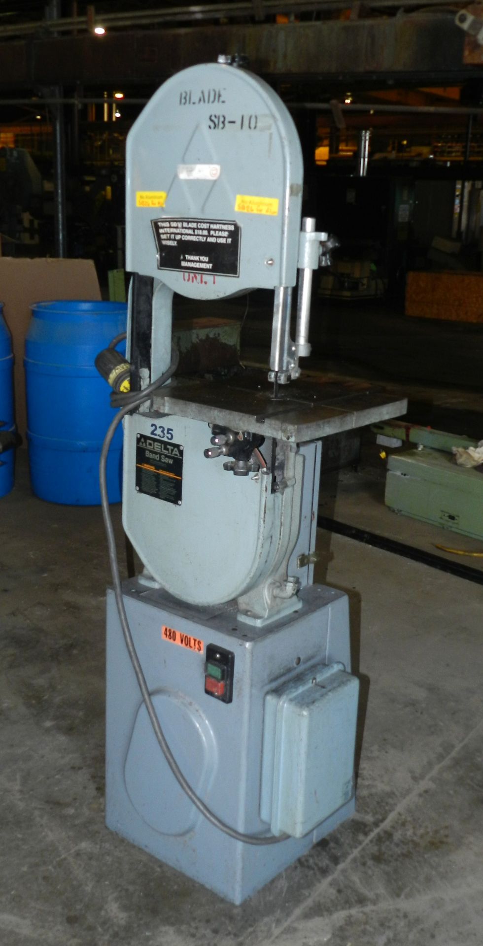 Delta 28-303F 14"" Metal/Wood Vertical Band Saw 3/4HP - Image 11 of 11