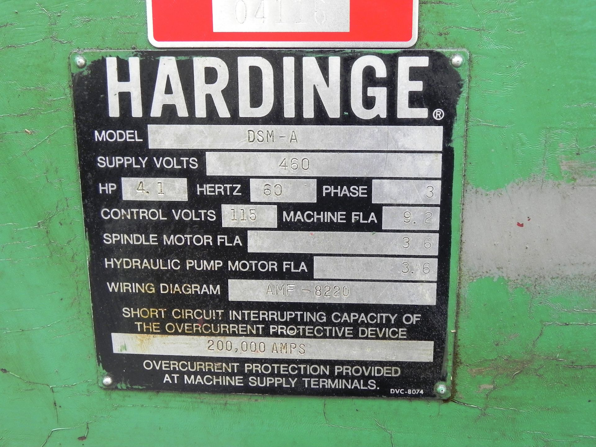 Hardinge DSM-A Turret Lathe - Image 4 of 7