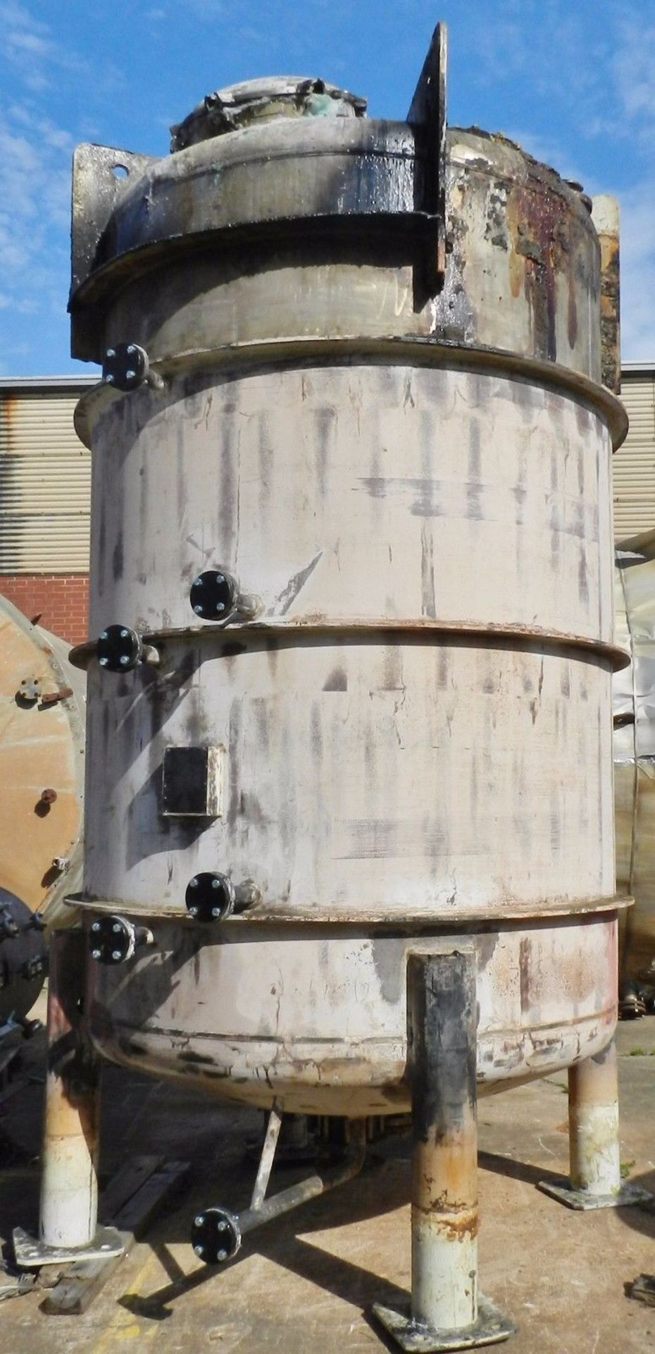 1,450 Gallon Stainless Steel Jacketed Tank