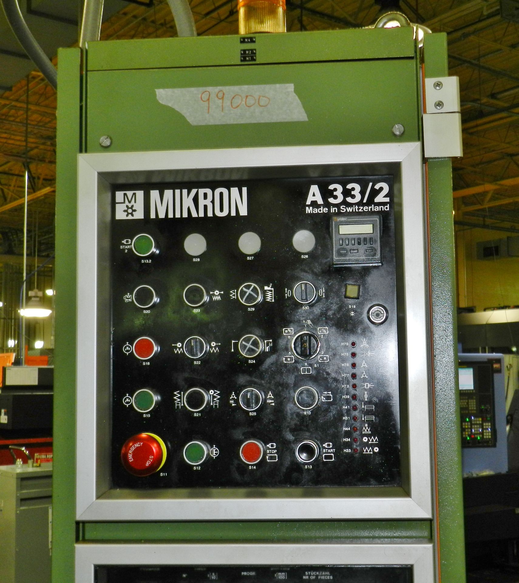 Mikron A33/2 Gear Hobbing Machine - Image 5 of 6