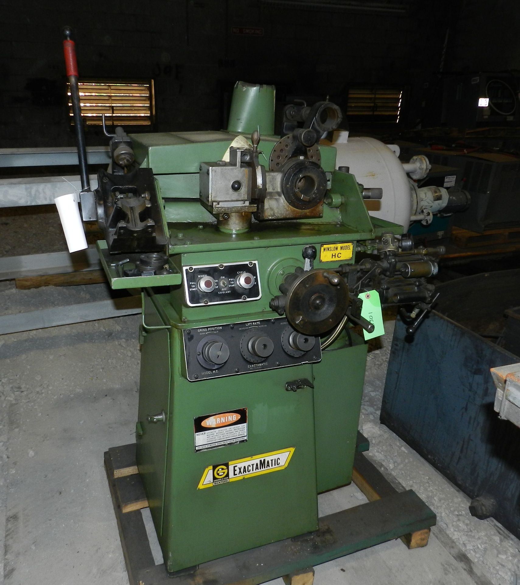 Gidding & Lewis Exactamatic Winslow HC Drill Point Grinder - Image 6 of 7