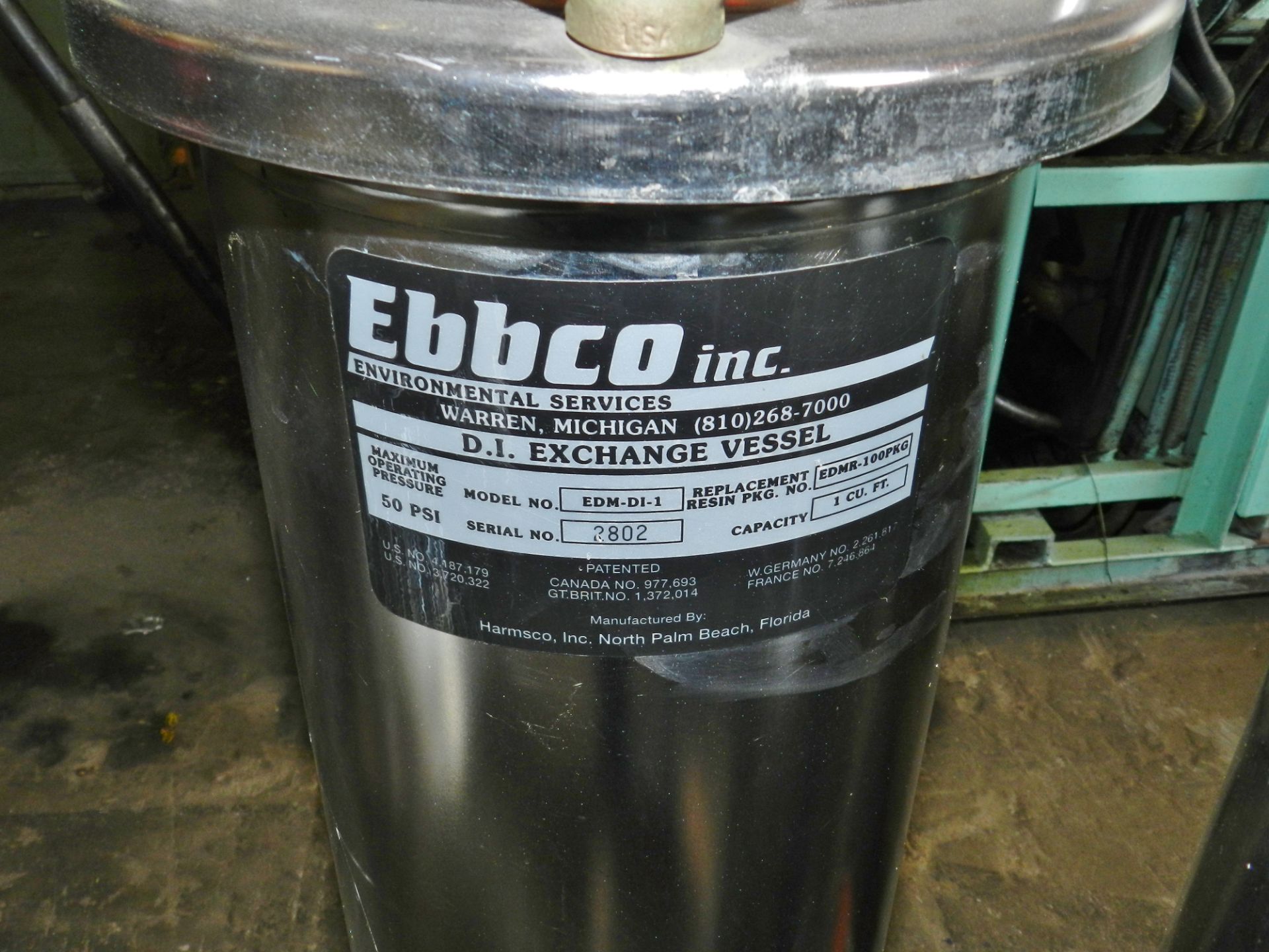 Ebbco Filtration System HRF-155-LP w/Exchange Vessel - Image 3 of 3