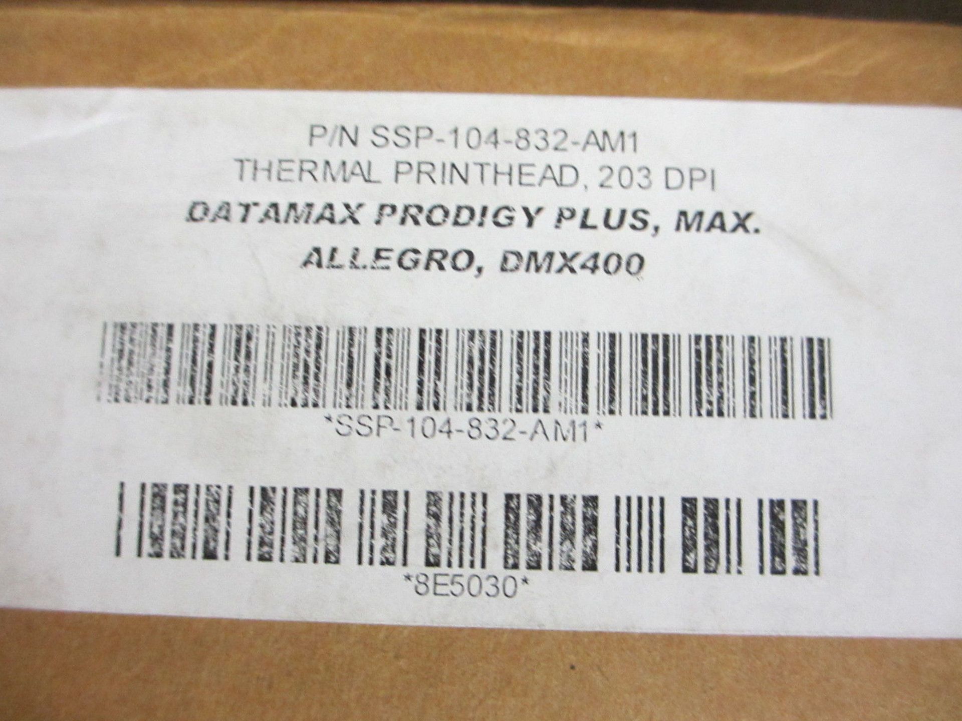 Datamax Prodigy Plus, MAX. Allegro, DMX400, SSP-104-832-AM1 Thermal Printhead, 2
