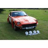 Datsun 240Z RAC Log Booked Rally Car