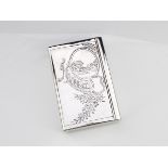 Antique Imperial Russian 84 Zolotnik Silver cigar / cigarette case by AHO, Moscow 1898.