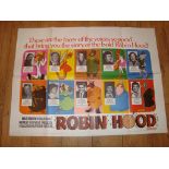 ROBIN HOOD (1973) (Disney) Special Voiceover UK Quad (30" x 40") Folded Film Poster