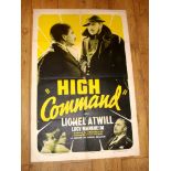 HIGH COMMAND (1936 ) US One Sheet (27" x 41") Folded