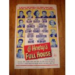 O'HENRY'S FULL HOUSE (1952) (Marilyn Monroe) - US One Sheet (27" x 41") Folded