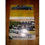 AUTOMOBILIA - A pair of 1963 brochures for Chevrolet
