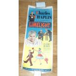 LIMELIGHT (1952) US Insert (36" x 14") Charlie Chaplin starred and directed this film about an