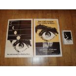 THE STALKING MOON (1968) A Pair of US One Sheet (27" x 41") s (Style A and B) Folded -together