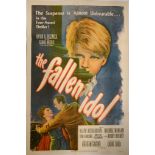 THE FALLEN IDOL (1949) US One Sheet (27" x 41") - Adapted from the Graham Green`s The Basement Room,