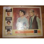 LOVE IN THE AFTERNOON (1957) (Audrey Hepburn and Maurice Chevalier) US Lobby Card (11" x 14")(No