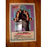 AGATHA CHRISTIE'S TEN LITTLE INDIANS (1975) (Oliver Reed) - US One Sheet (27" x 41") Style A Folded